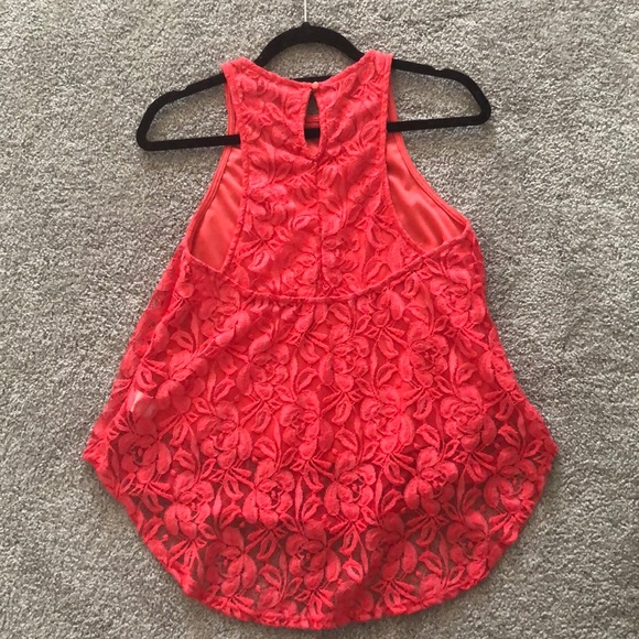 Lace Racerback Top - Picture 2 of 6